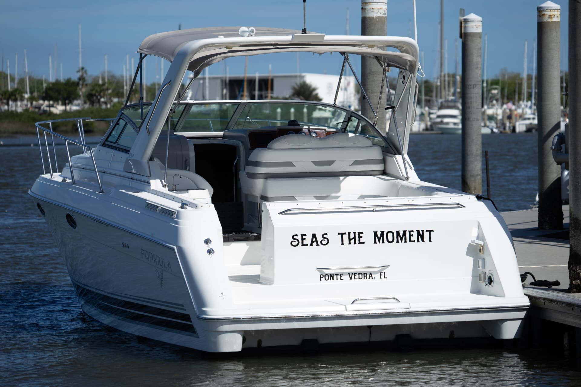 Cruising on open water